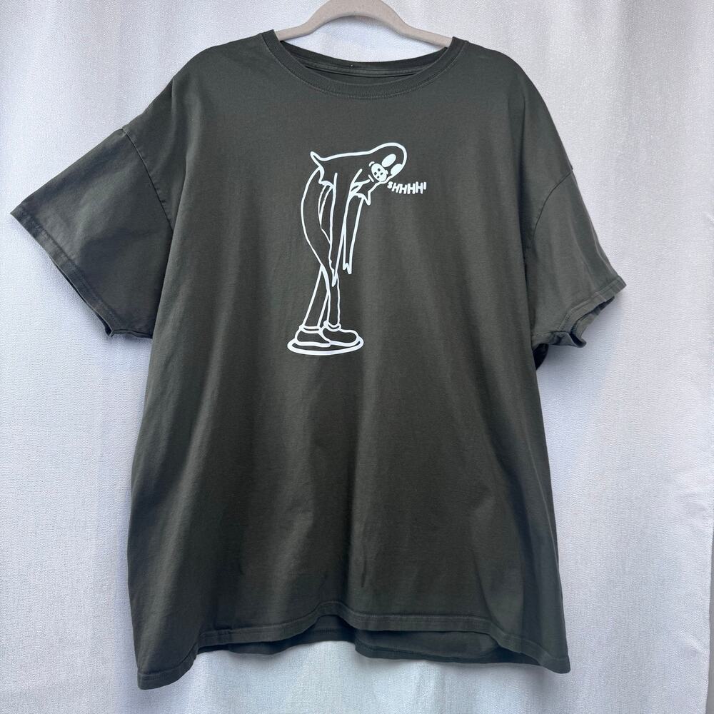 Athletic Koko Clown Ghost Green Classic Retro Shirt Unique quirky Tshirt Size 2X